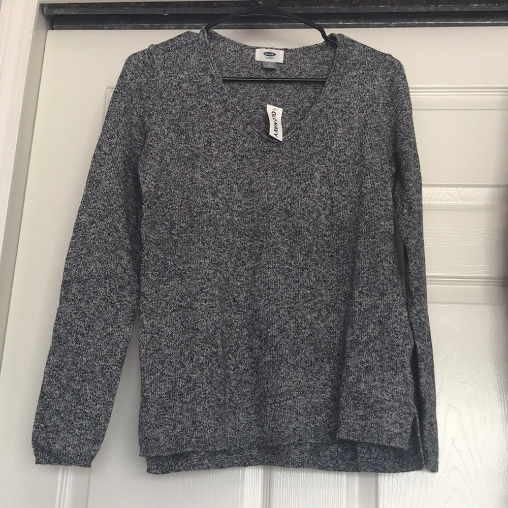 Gray sweater